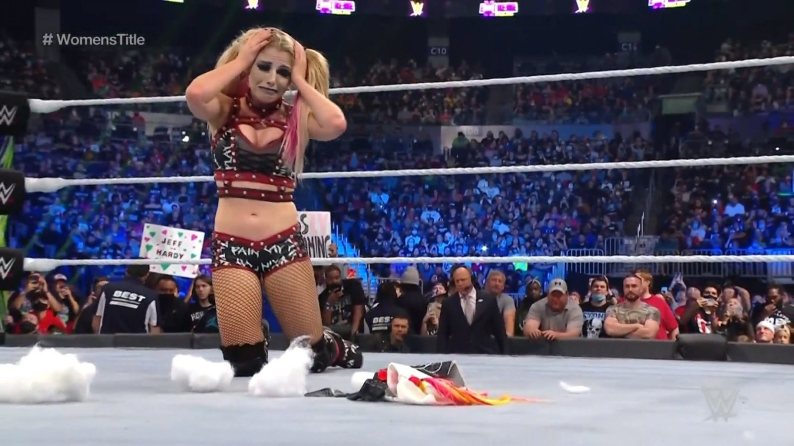 Lilly Destroyed At WWE Extreme Rules