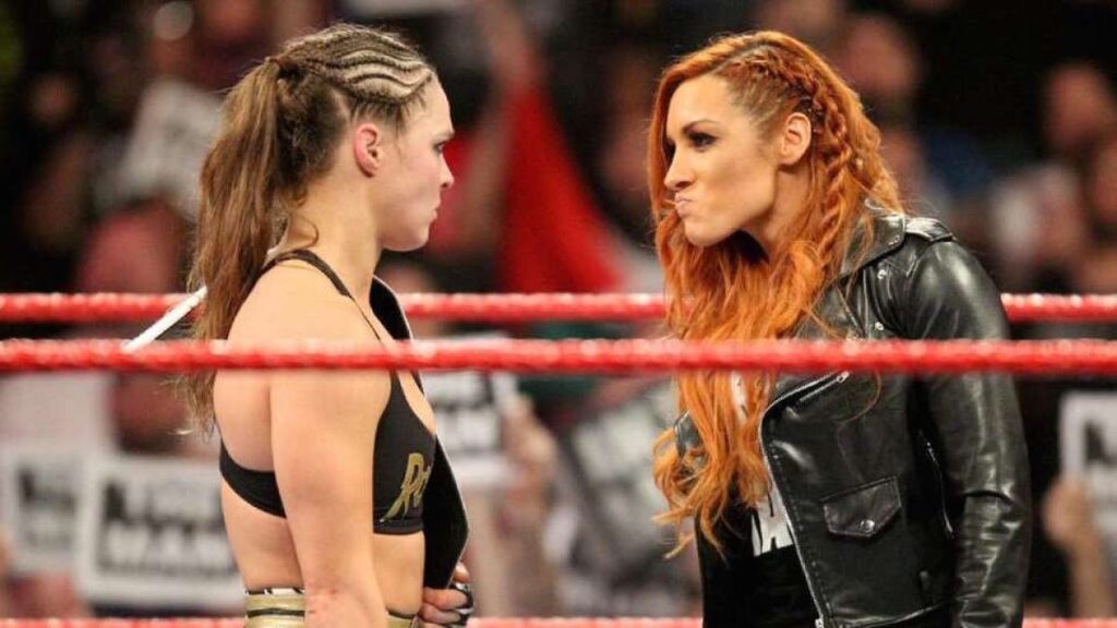 Becky Lynch Considered MMA Crossover After Working With Ronda Rousey In WWE: ‘That Lasted One Week, Actually One Week Is Generous’