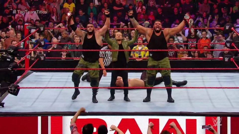 AOP Win Tag Team Titles On Raw