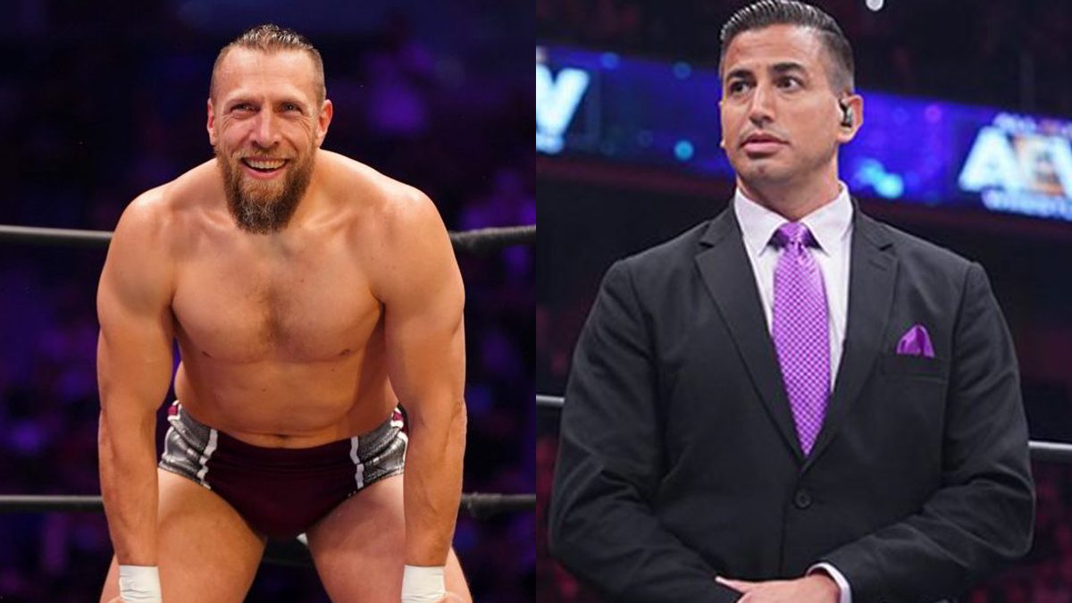 Bryan Danielson & Justin Roberts Recreate Infamous WWE Choking Moment (PHOTO)