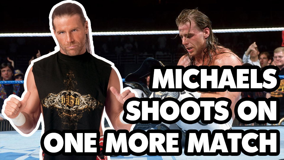 Shawn Michaels Shoots On One More Match