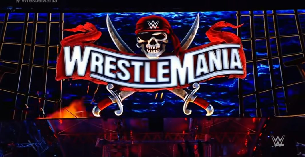 WWE Unveils WrestleMania 37 Set & Pyro (VIDEO)