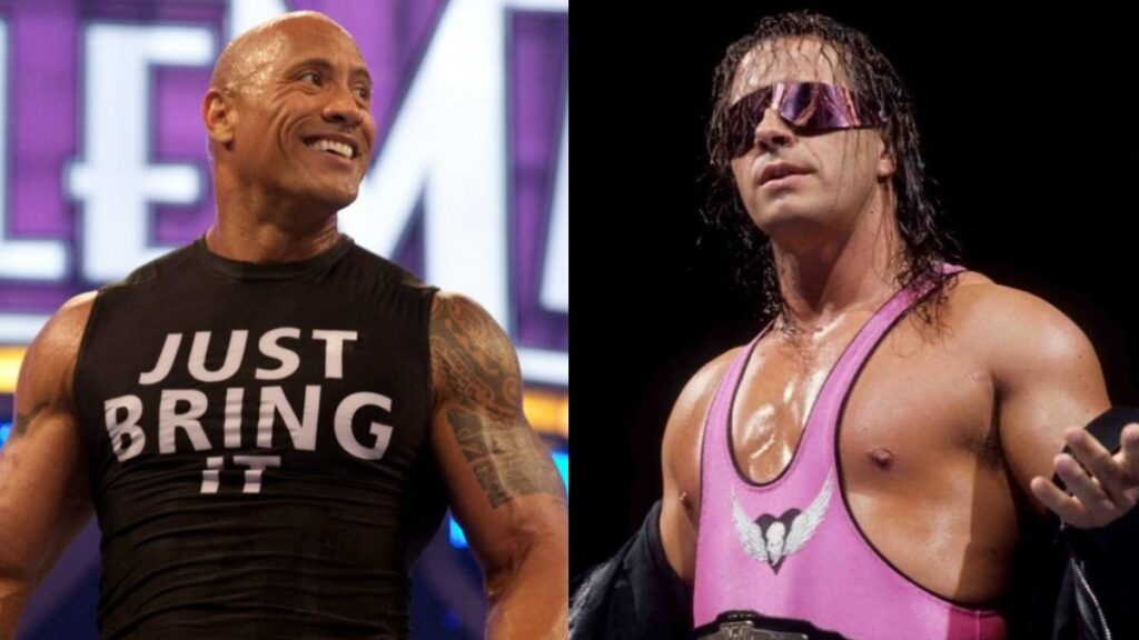 The Rock Praises Bret Hart Following Canada Walk Of Fame Induction