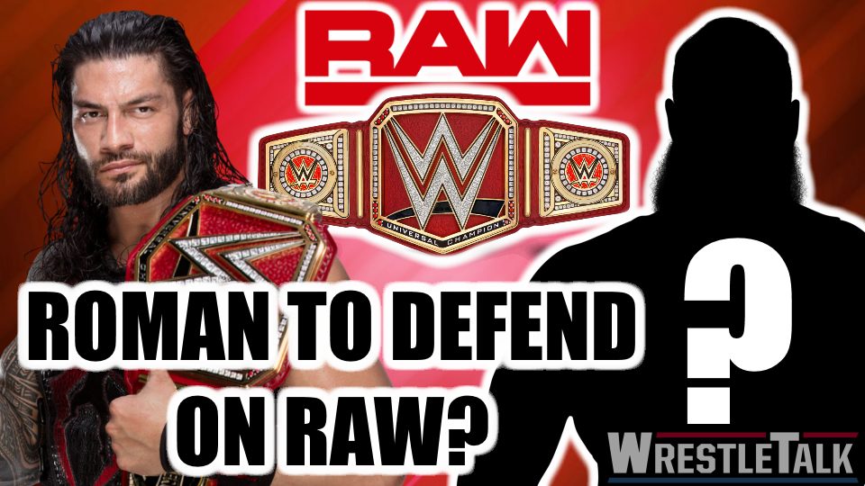 Raw Gets Huge Championship Match?