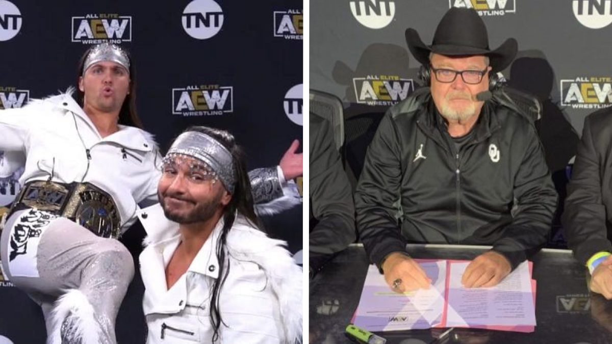 The Young Bucks Troll Jim Ross After ‘WWE Dynamite’ Botch