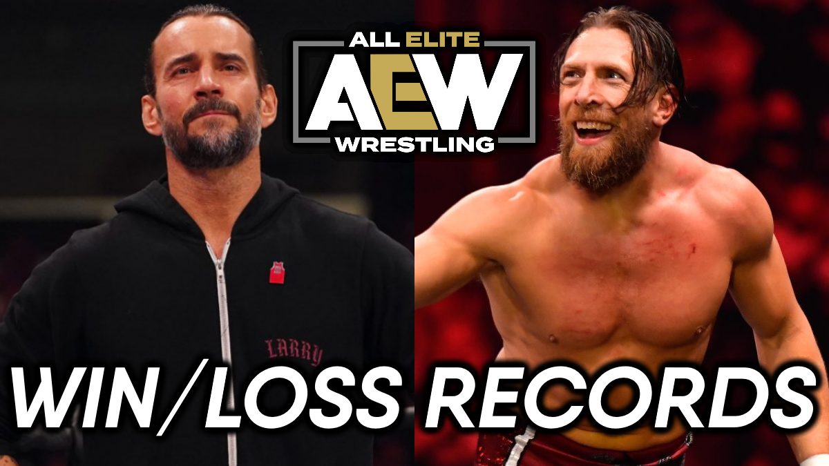 AEW Win/Loss Records