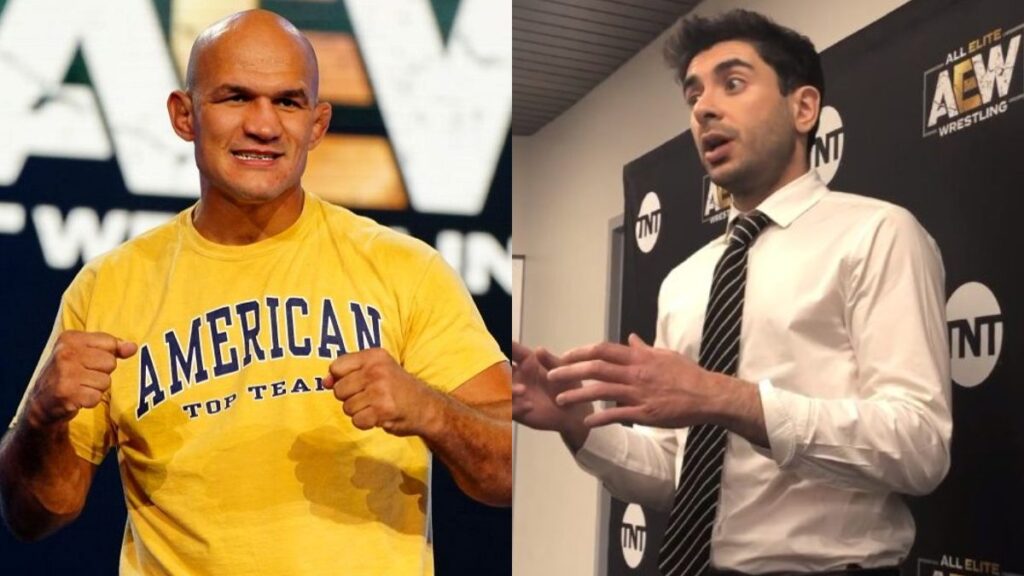 Junior Dos Santos Cracked Tony Khan’s Ribs In AEW Segment