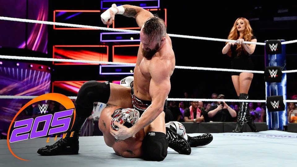 Mike & Maria Kanellis debut on 205 Live