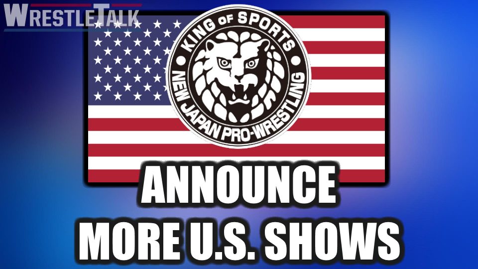 New Japan Announces More US Shows