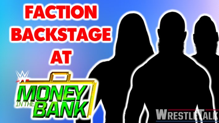 Faction SPOTTED backstage at Money in the Bank - WrestleTalk