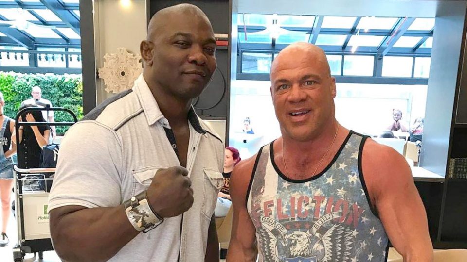 Did Kurt Angle Just Accept Shelton Benjamin’s WrestleMania Challenge?