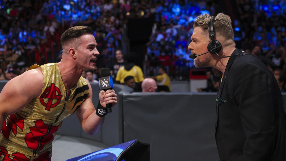 WWE Confirms Which Night Pat McAfee Vs Austin Theory WrestleMania 38