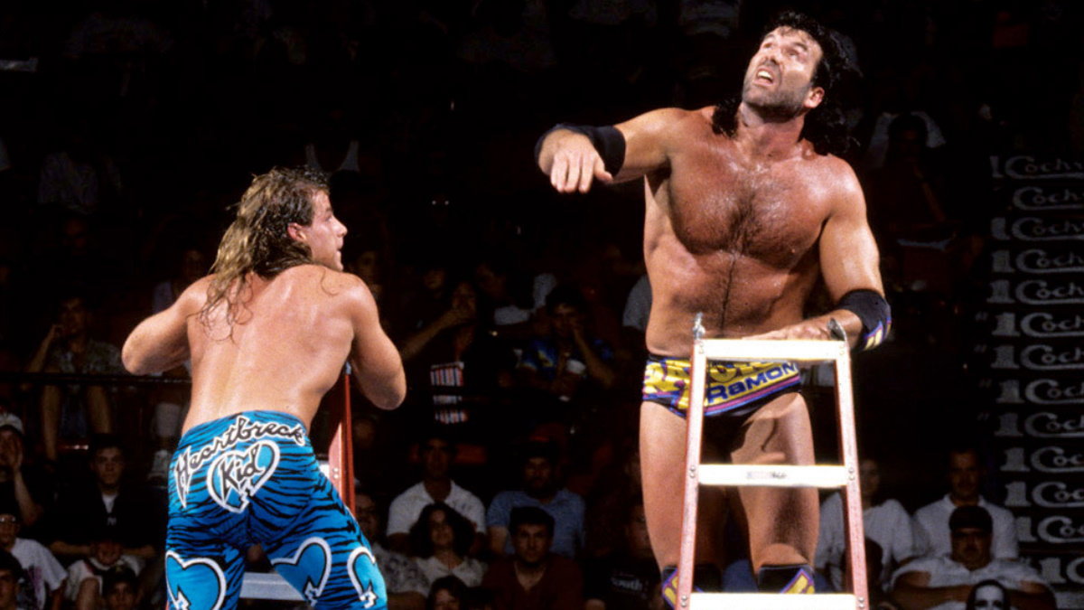 Razor Ramon Ladder Match 10 Best Scott Hall Moments & Matches - Page 6 of 11 - WrestleTalk