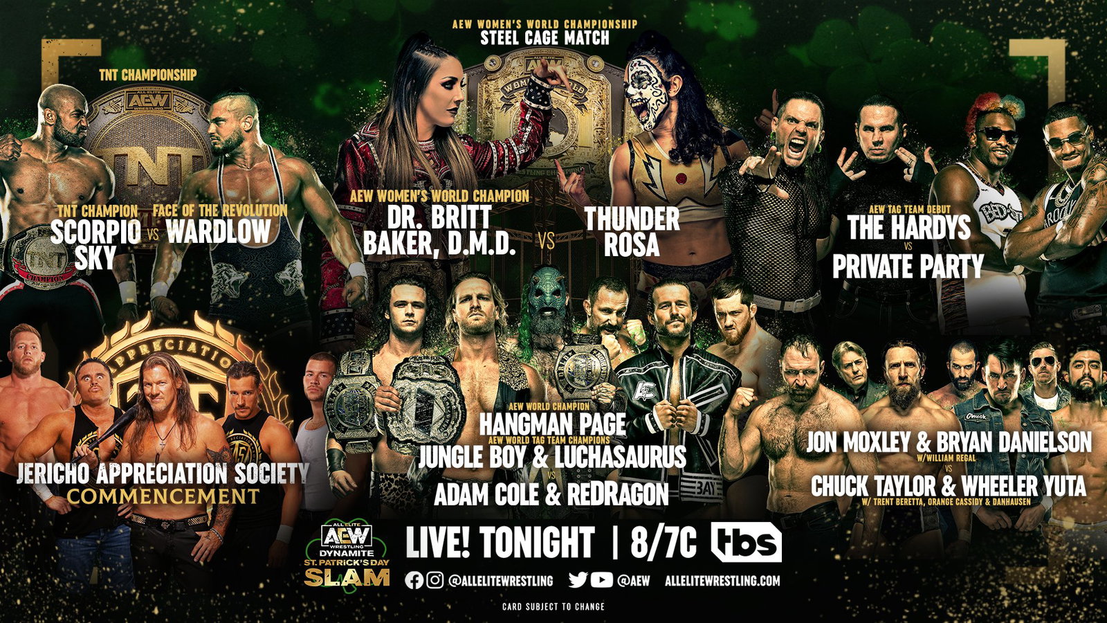 AEW: Dynamite St. Patrick’s Day Slam 2022 Live Results