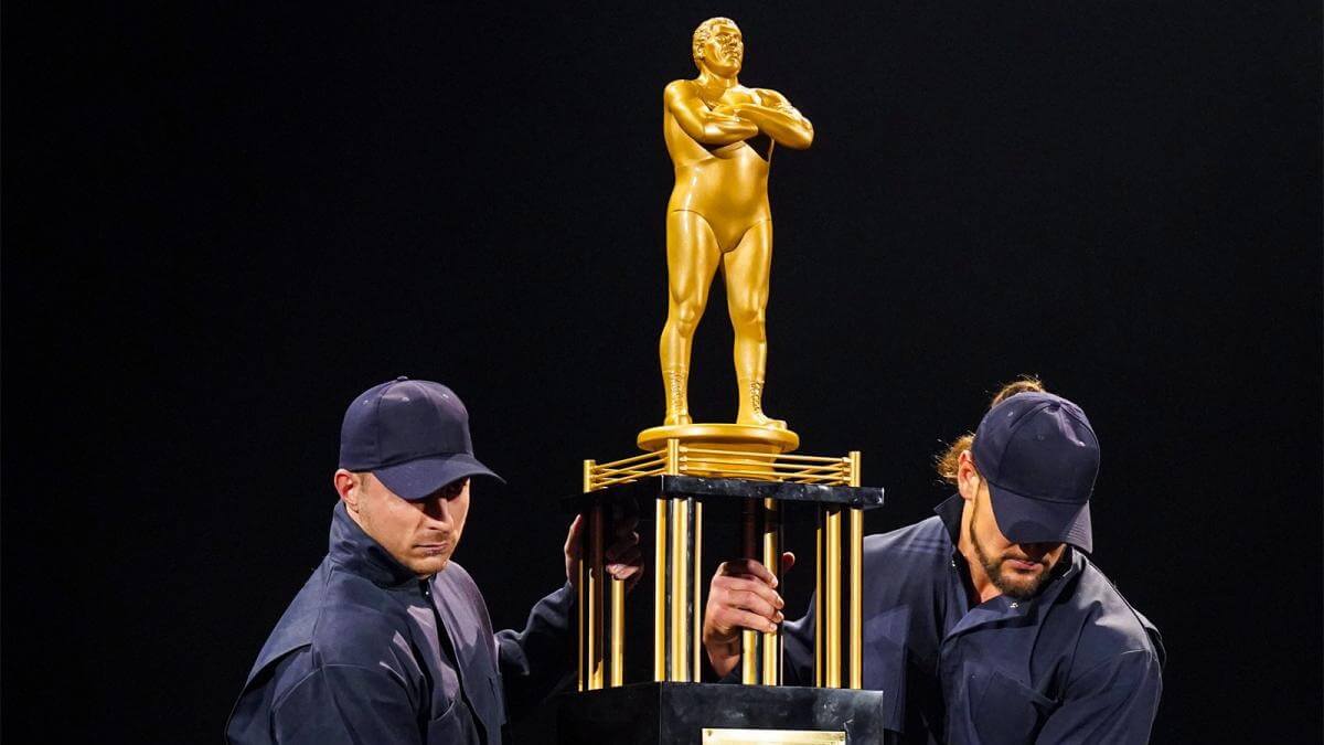 WWE Andre The Giant Memorial Battle Royal trophy