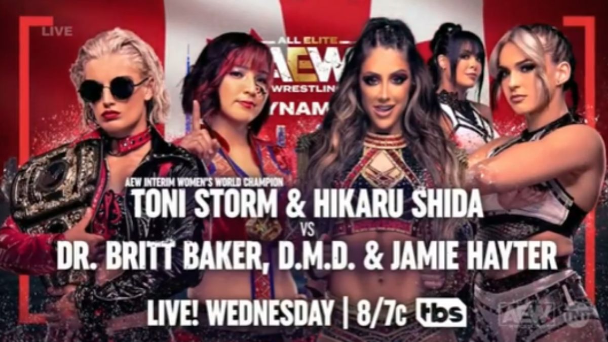 New Match Added To AEW Dynamite Canadian Debut - WrestleTalk