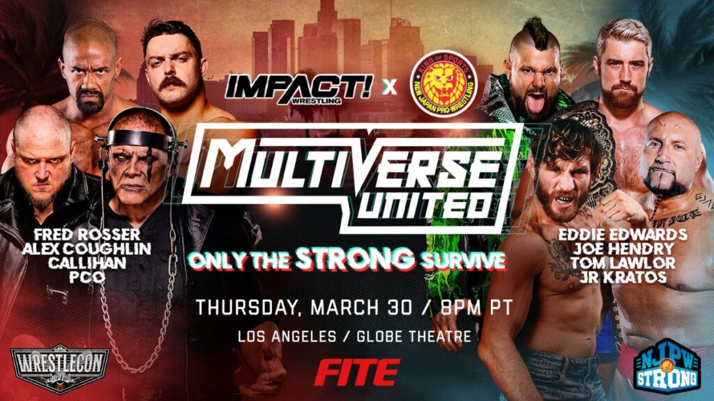 8 Man Interpromotional Match Announced For IMPACT X NJPW Multiverse United