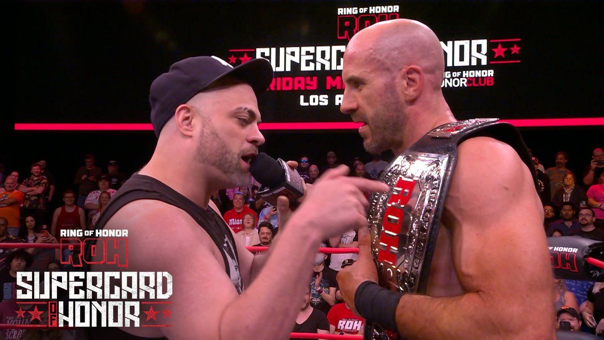 ROH Details History Between Claudio Castagnoli & Eddie Kingston Ahead ...