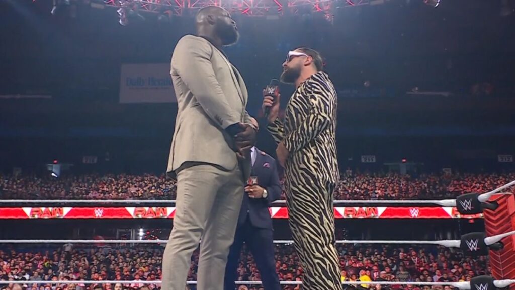 Seth Rollins & Omos Come Face To Face On WWE Raw