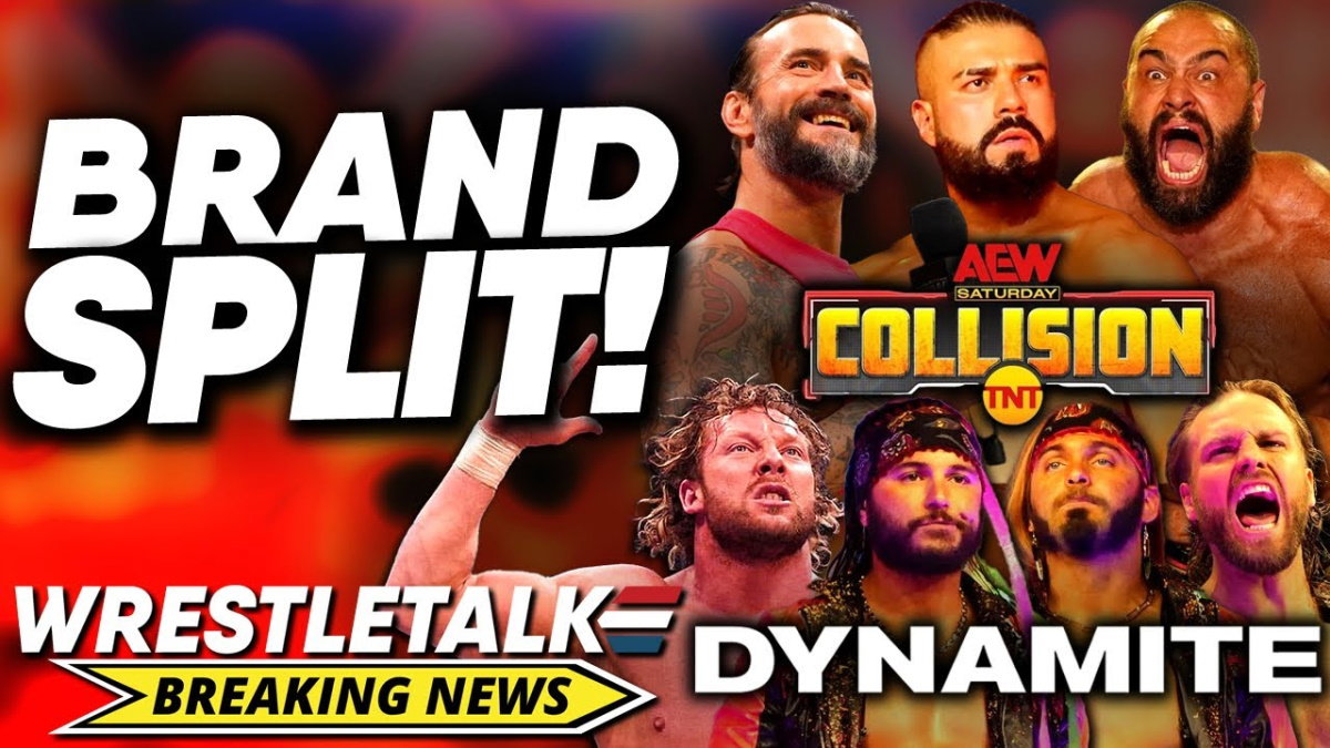 BREAKING: AEW Collision CONFIRMED! HARD AEW Brand Split! | WrestleTalk ...