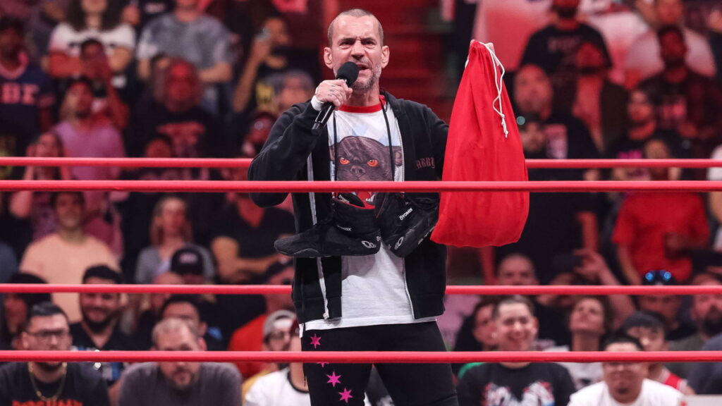 VIDEO: CM Punk Given Custom Title Belt Backstage At AEW Collision