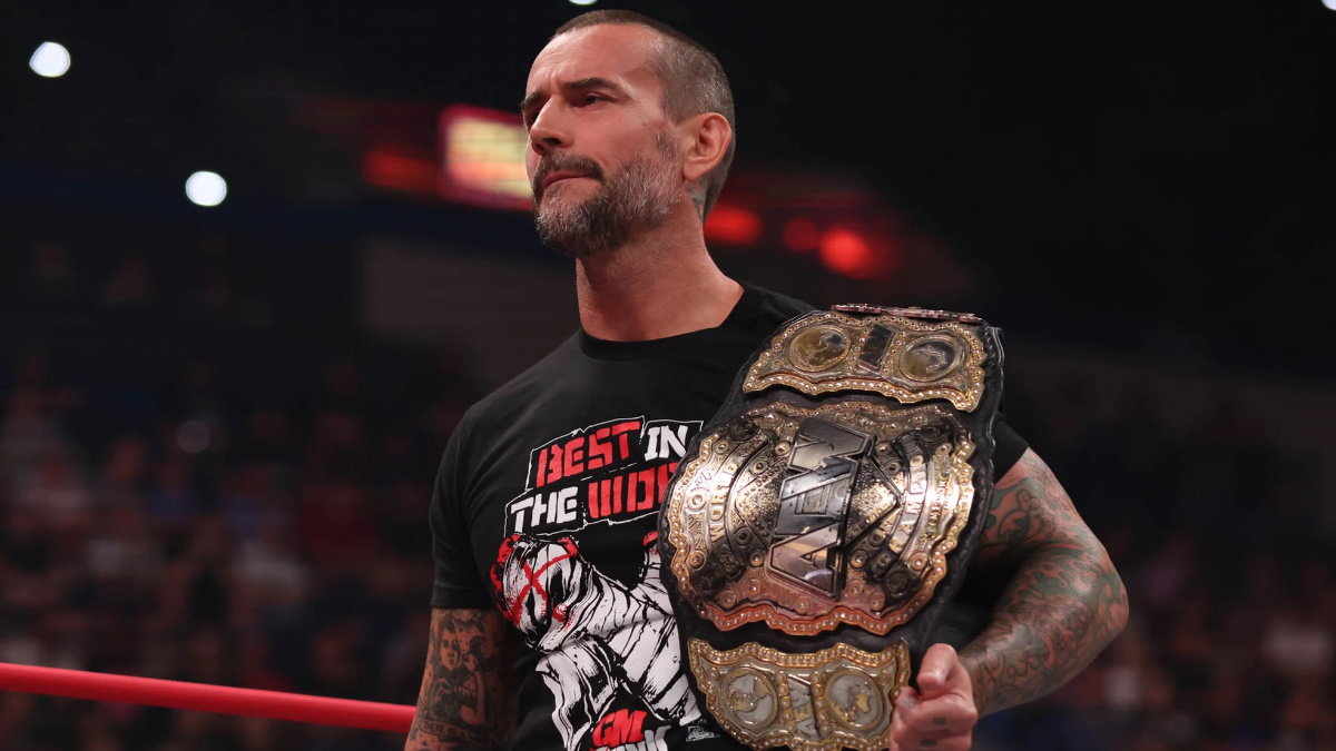 WWE ジョンシナ　CMパンク　サイン AEW Here's Why CM Punk Spray Painted An X On 'Real' AEW World Title