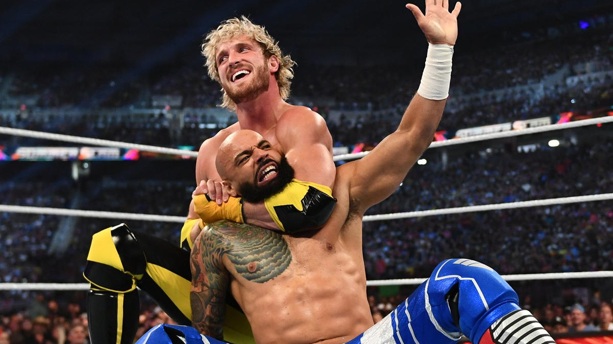 AEW’s Ricochet Recounts Logan Paul WWE Match Spot That Went Wrong