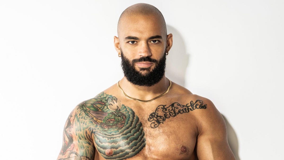 Former WWE star, current AEW star Ricochet