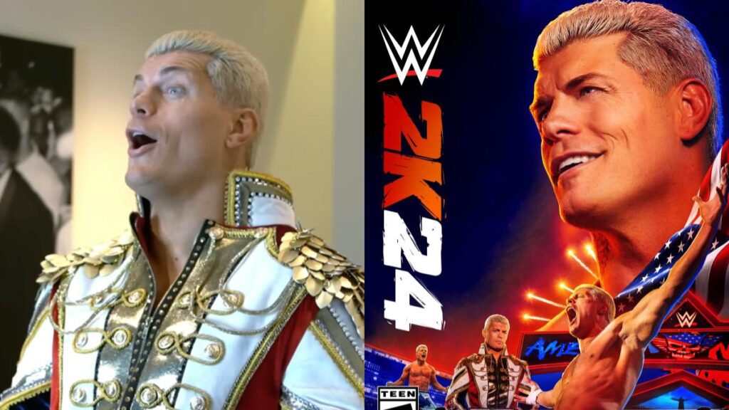 Cody Rhodes Reacts To WWE 2K24 Overall Rating