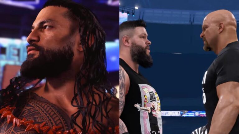 New Looks At Roman Reigns, Stone Cold & More In WWE 2K24 WrestleMania Showcase