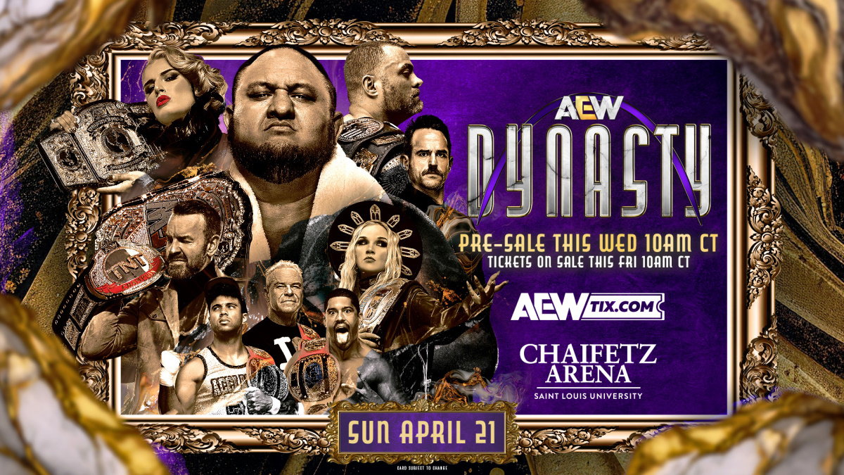 New AEW Dynasty 2024 Matches Announced