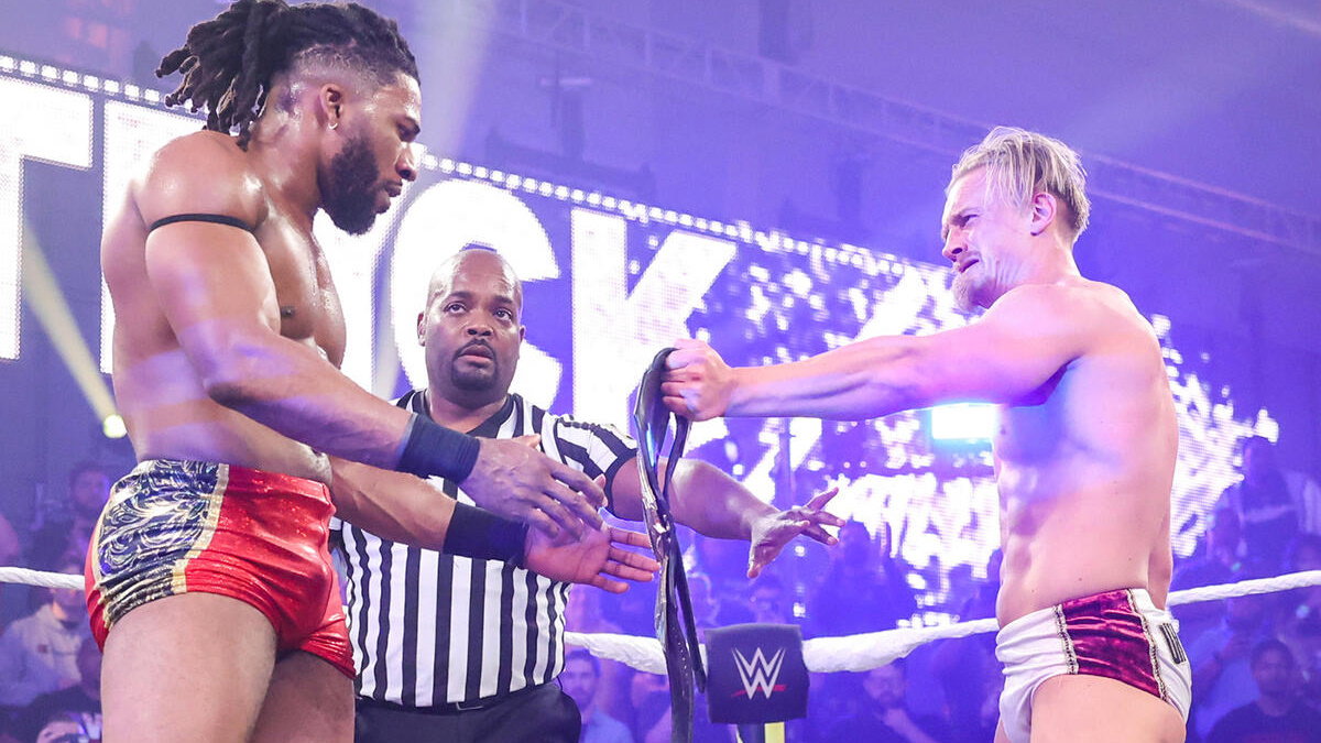 Trick Williams & Ilja Dragunov on WWE NXT