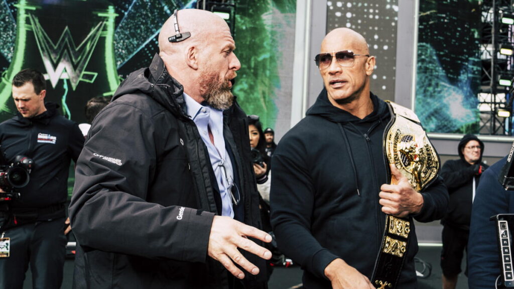 WWE’s Triple H Named Executive Producer For Upcoming The Rock Project