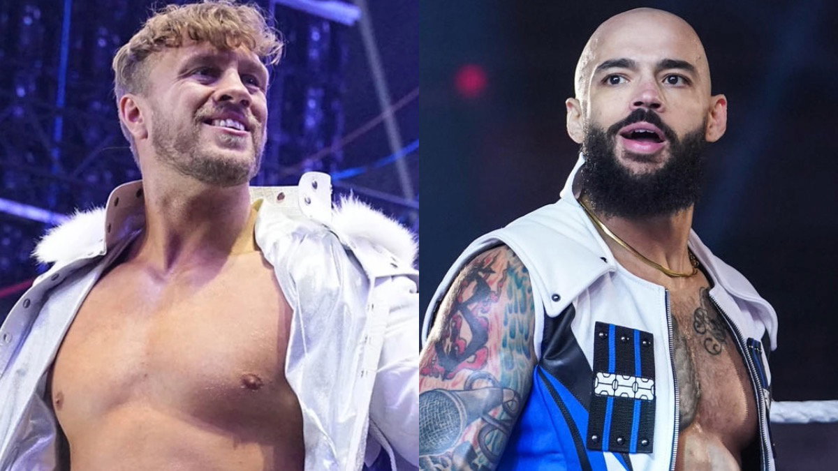 AEW star Will Ospreay and WWE's Ricochet