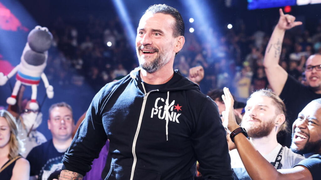 CM Punk & Other WWE Stars Spotted With Award Winning Rapper