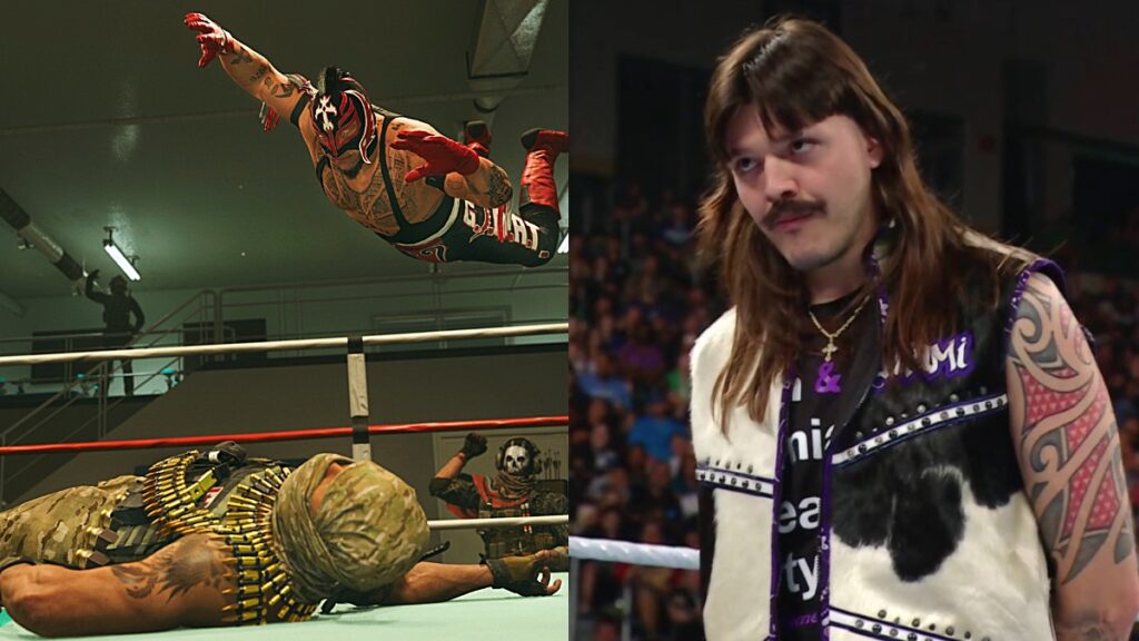 WWE’s Dominik Mysterio Reacts To Rey Mysterio Joining Call Of Duty Playable Roster