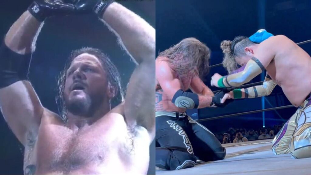 WWE’s AJ Styles Battles Naomichi Marufuji In Major Crossover Match