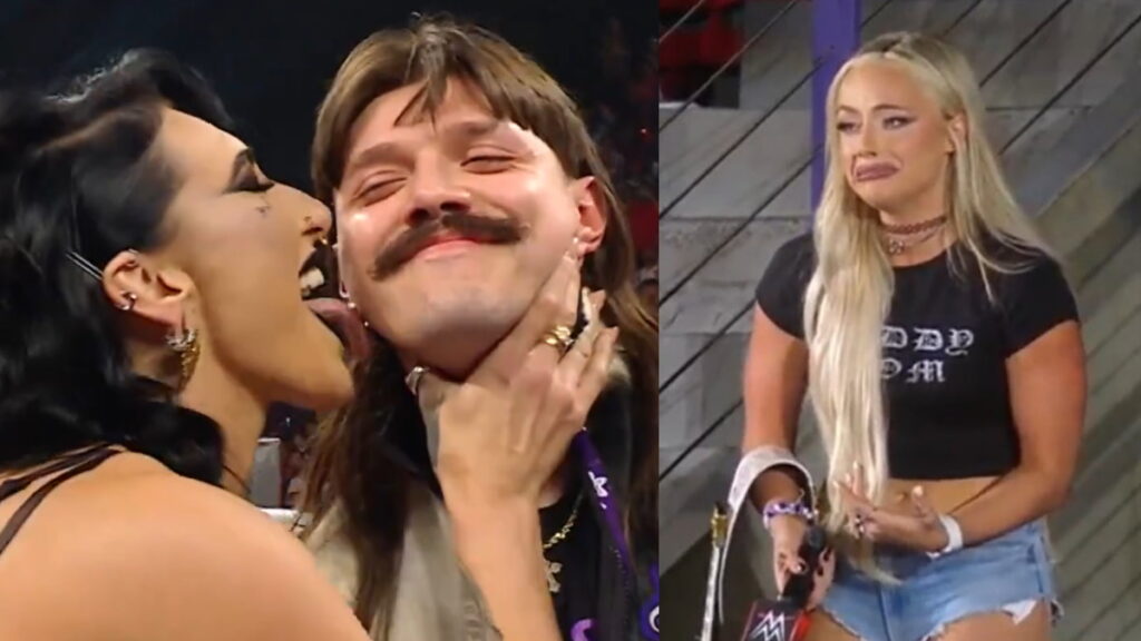 Rhea Ripley Comments After Licking Dominik Mysterio As He Made Liv Morgan Cry