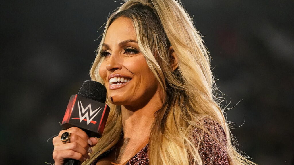 Trish Stratus Reacts To WWE Star’s In-Ring Tribute