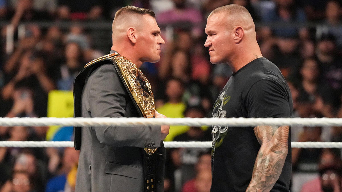 WWE stars Randy Orton & GUNTHER on Raw