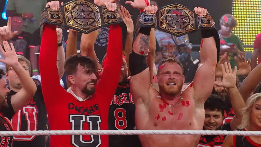 Backstage Reaction To Ridge Holland & Andre Chase Winning WWE NXT Tag Team Championship