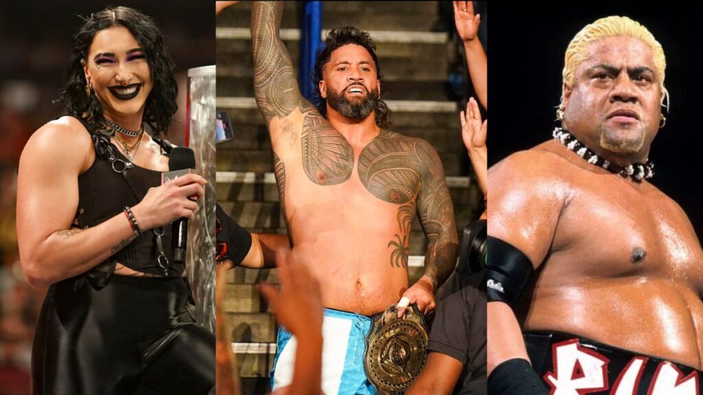 Rhea Ripley & Rikishi Plan Celebration After Jey Uso WWE Raw Singles Title Win