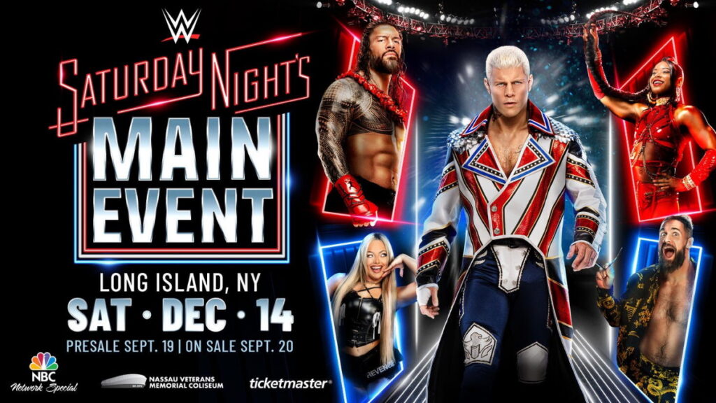 WWE Saturday Night’s Main Event UK Broadcast Update
