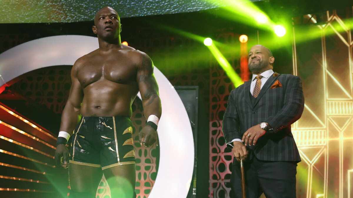 AEW stars Shelton Benjamin and MVP