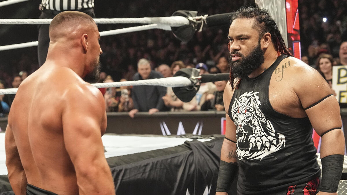 WWE stars Bron Breakker and Jacob Fatu