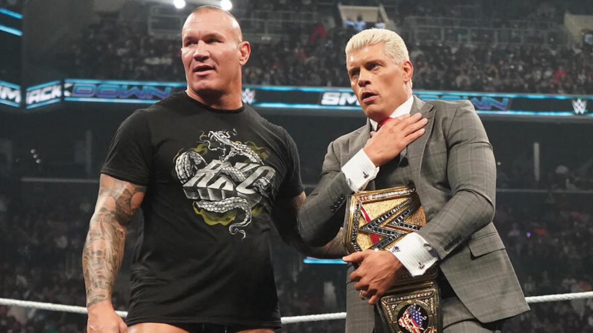WWE stars Randy Orton and Cody Rhodes