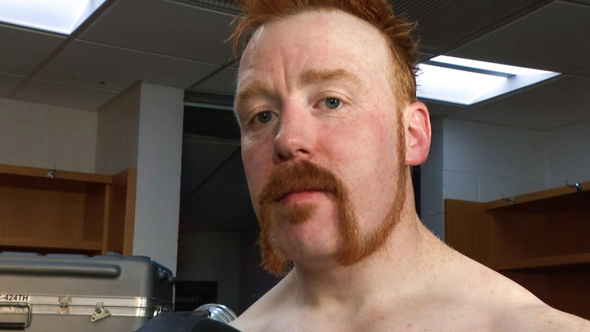 WWE star Sheamus backstage