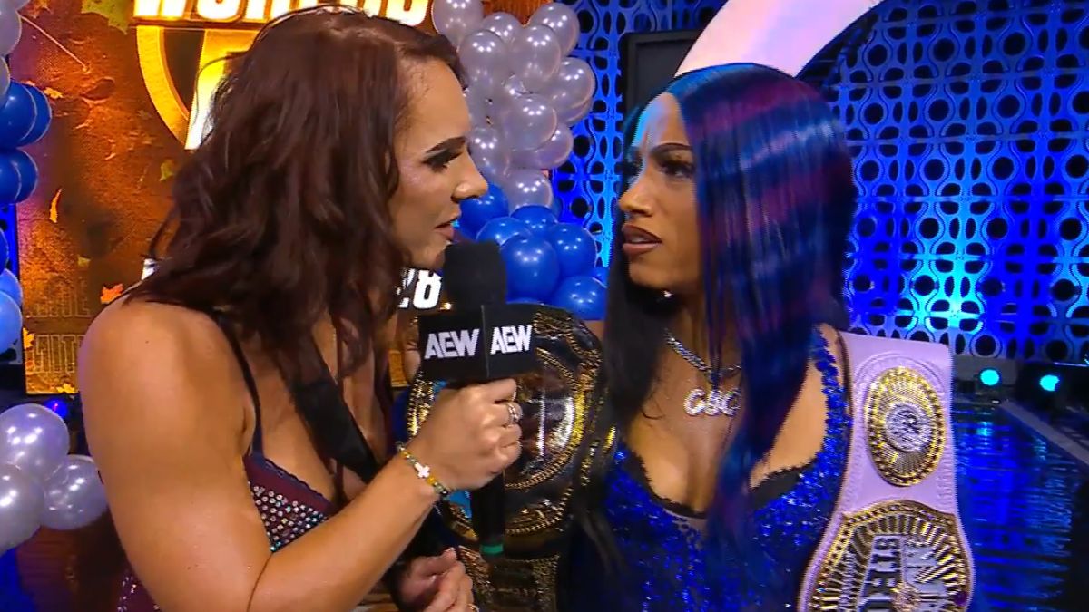 Kamille quits on Mercedes Mone. AEW Dynamite November 27