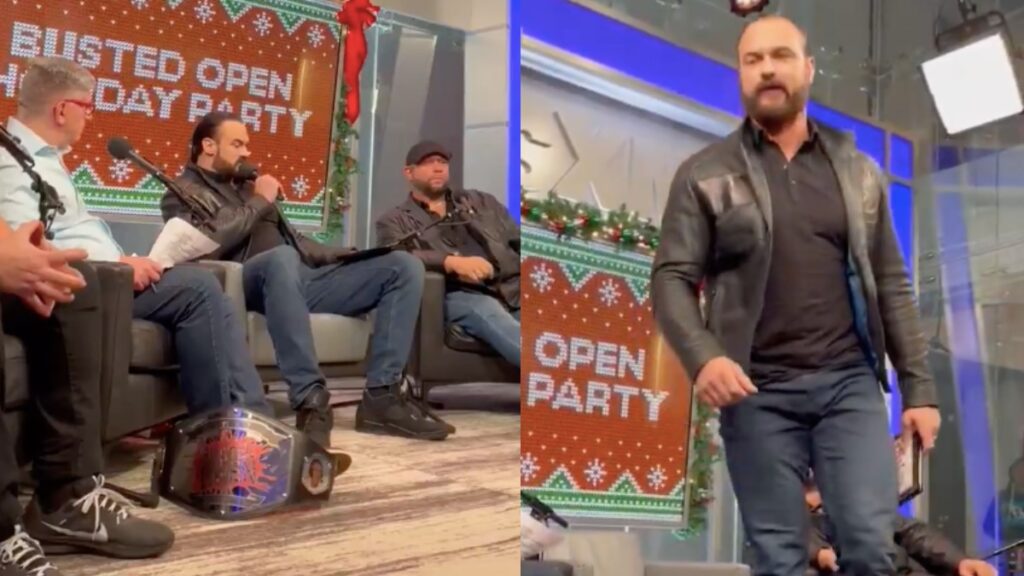 WWE’s Drew McIntyre Walks Out Of Interview, ‘F**k You For Making Me Do This’
