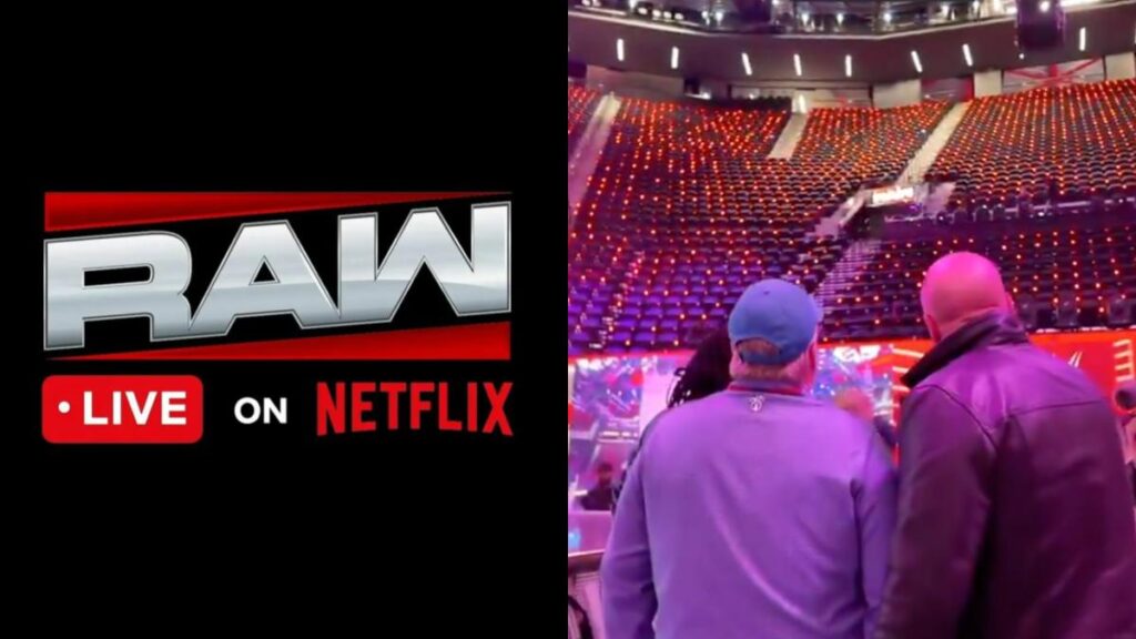 First Look At WWE Raw On Netflix Set